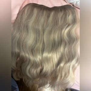 Hidden crown v clip in hair extension one piece - color 10/22 20 inches